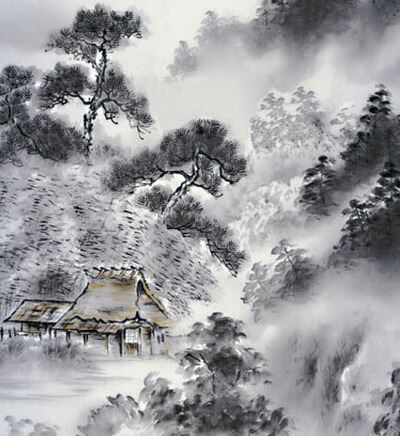 楽天市場】掛け軸 掛軸（かけじく）尺三幅 山河郷愁（横田 修幸