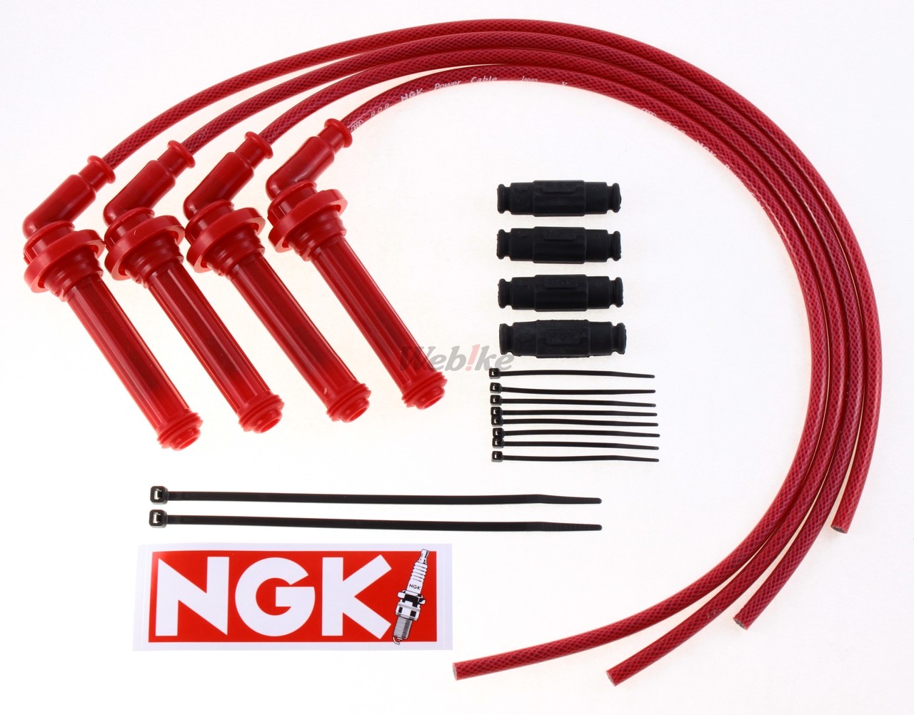 楽天市場】NGK エヌジーケー パワーケーブル(プラグコード) GPz1100