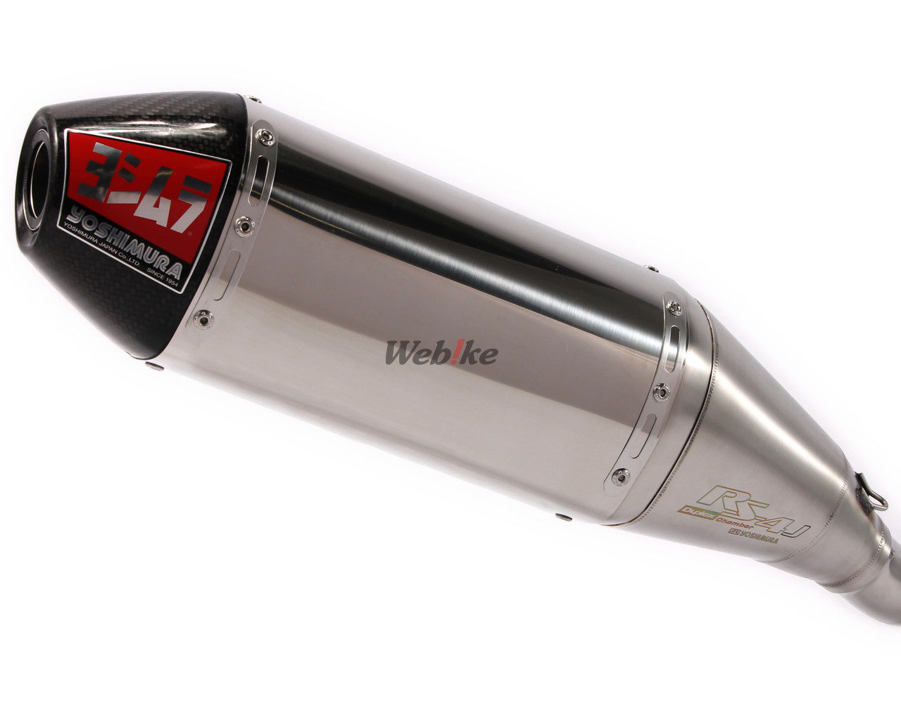 楽天市場】YOSHIMURA ヨシムラ スリップオン RS-4Jサイクロン カーボン