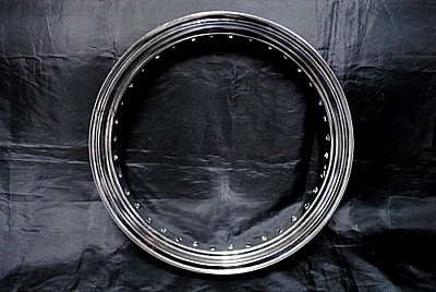 楽天市場】部品屋K&W 16インチ 鉄リム リアホイールキット(ディスク用