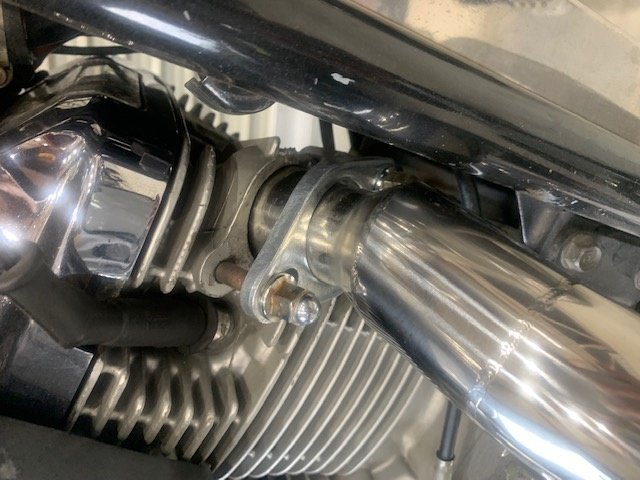 楽天市場】部品屋K&W ステンレス製ベントマフラー スティード400