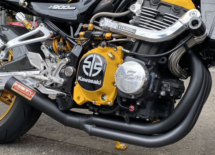 楽天市場】MISTY ミスティ Z900RS MISTY金太郎マフラー〈BK〉 KAWASAKI