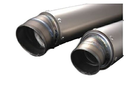 アサヒナレーシング 超軽量フルチタンGPフォーミュラサイレンサー 60.5φ