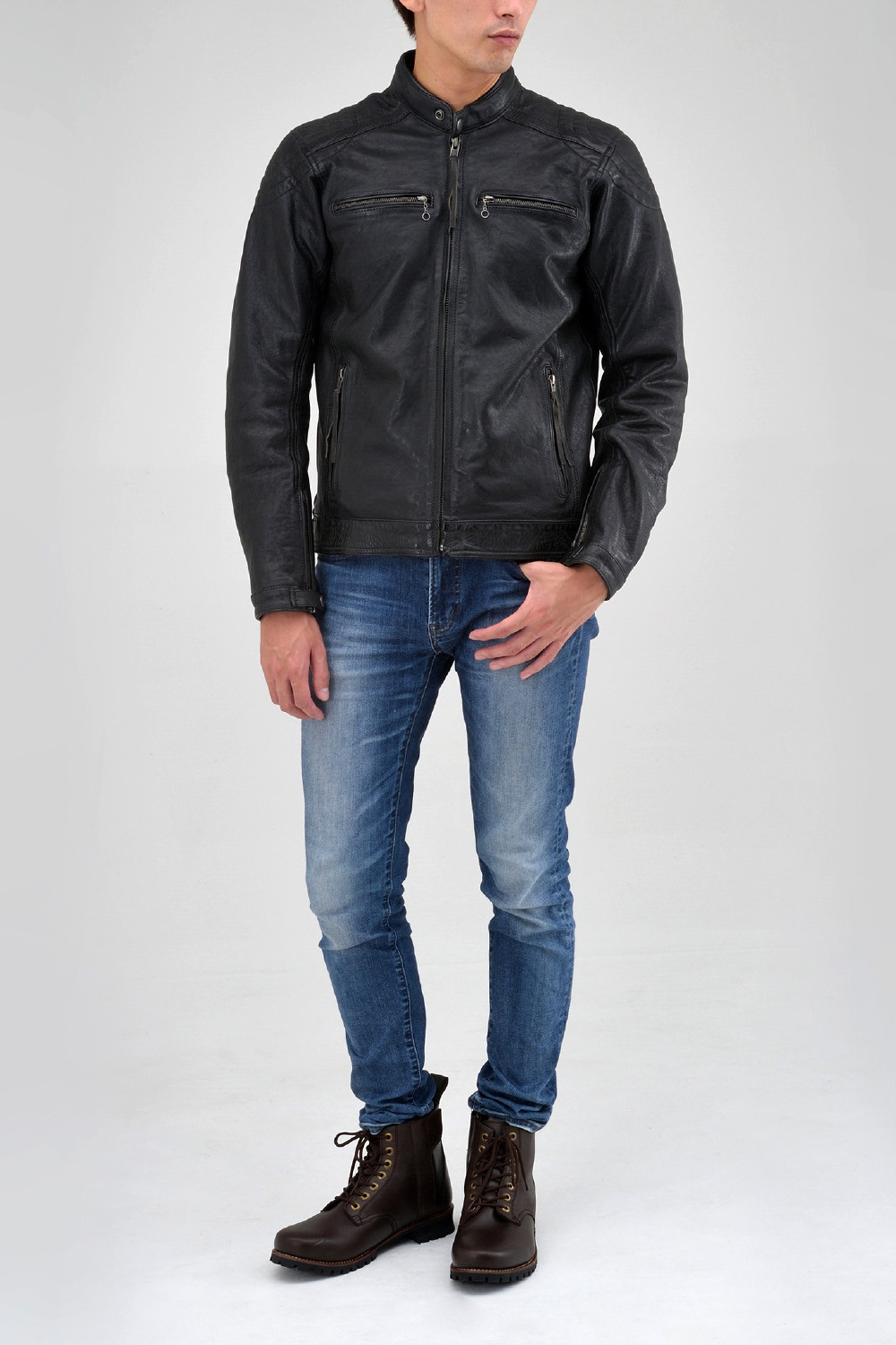 楽天市場】DAYTONA デイトナ DL-006 カフェライダースジャケット