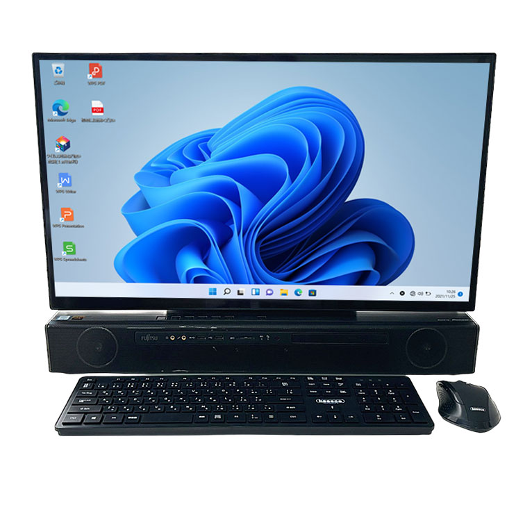 楽天市場】富士通 ESPRIMO WF2/D2 中古 一体型 地デジ Office