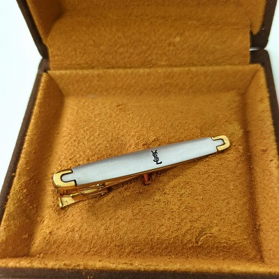 楽天市場】イヴサンローラン ネクタイピン シルバー ゴールド ブラック
