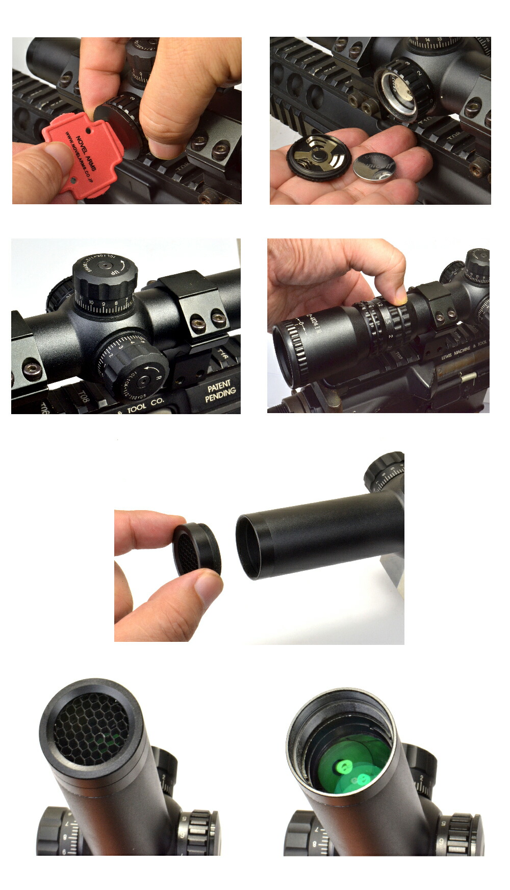 楽天市場】ノーベルアームズ New TAC ONE 12424 IR RifleScope