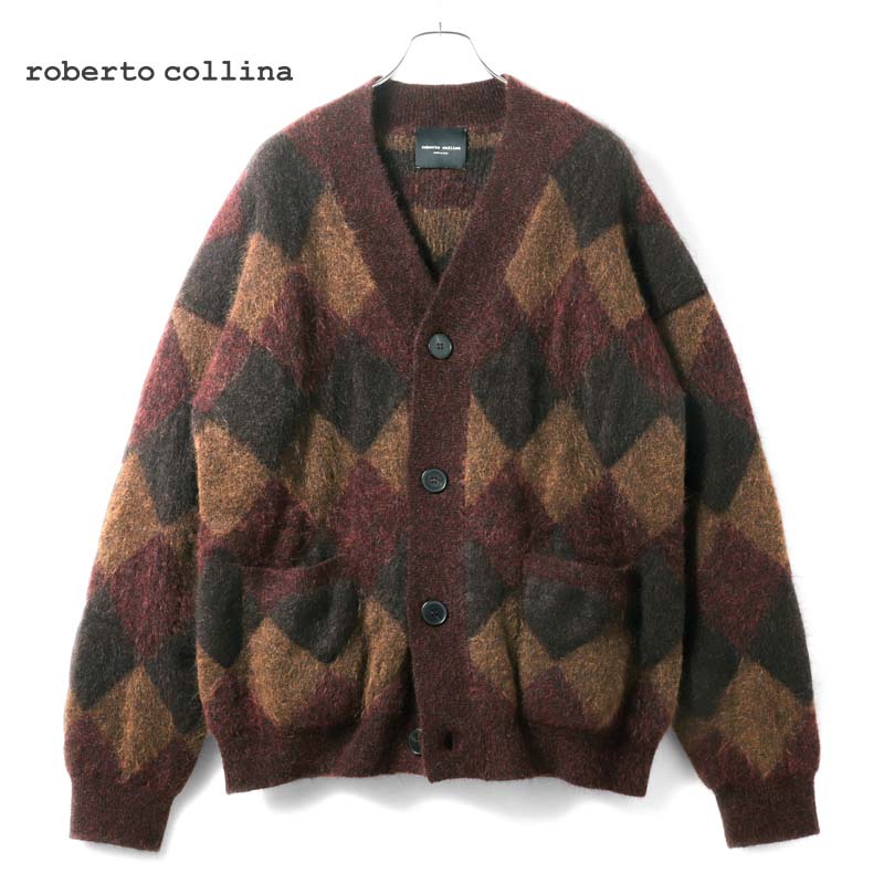 楽天市場】roberto collina / ロベルトコリーナ｜ダイヤパターンモヘア
