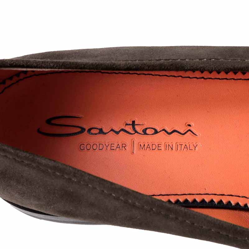 楽天市場】【50%OFF】Santoni / サントーニ｜スエードコインローファー