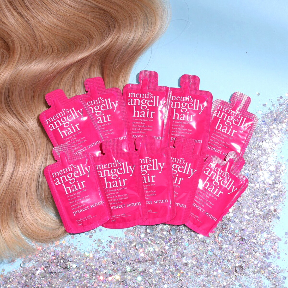 楽天市場】使い切りパウチタイプ アンジェリーヘア プロテクトセラム