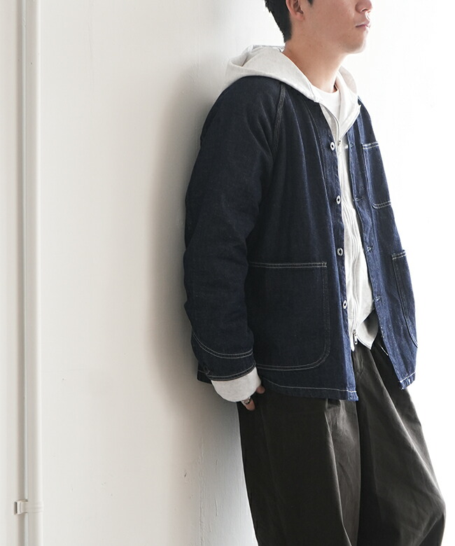 楽天市場】[GHJ6175THO]GOHEMP(ゴーヘンプ) NO COLLAR COVERALL ノー