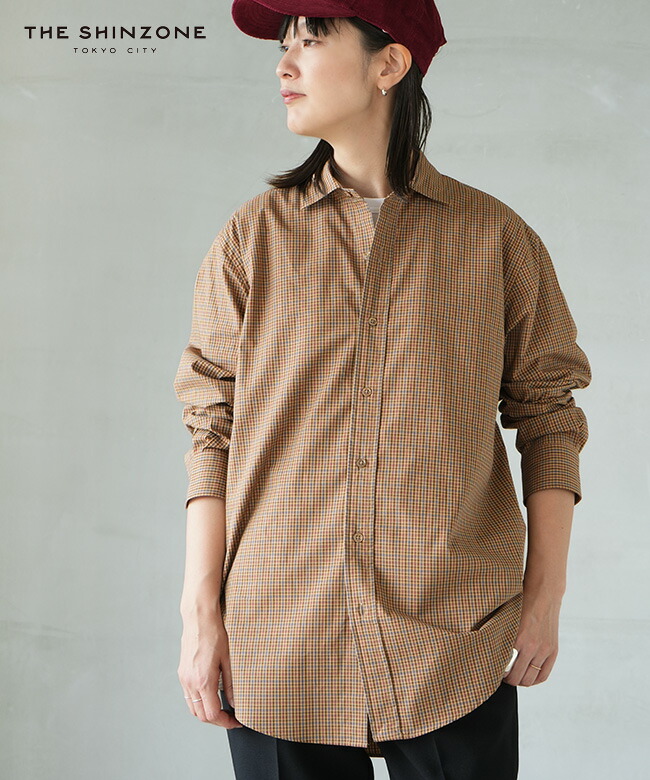 楽天市場】[25AMSBL06]THE SHINZONE(ザ・シンゾーン)PECK CHECKED