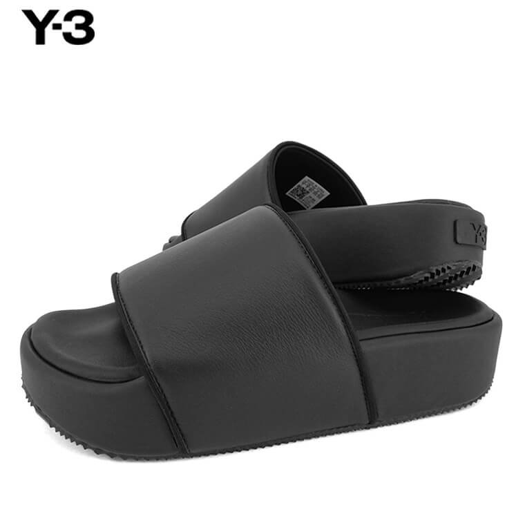 楽天市場】ワイスリー Y-3 メンズ サンダル Y-3 SLIDE FZ6403 ブラック
