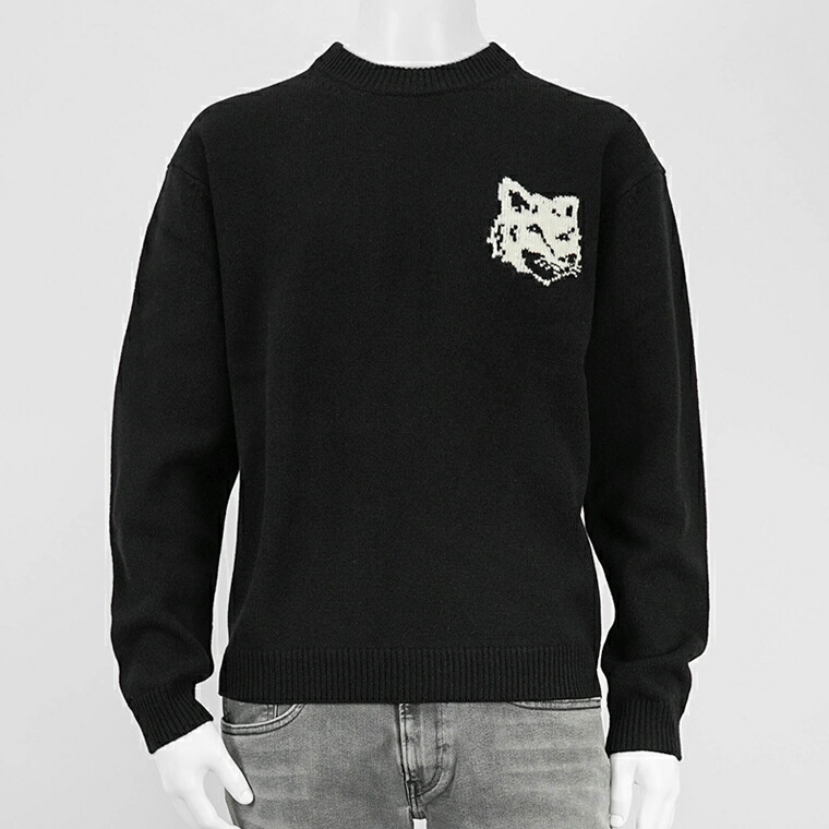 楽天市場】メゾンキツネ MAISON KITSUNE メンズ ニット FOX HEAD