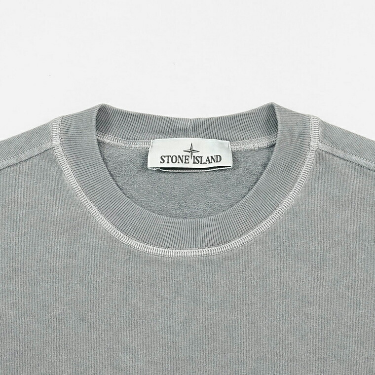 ストーンアイランド 裏起毛 トレーナー グレー 691562720 Mサイズ 楽天