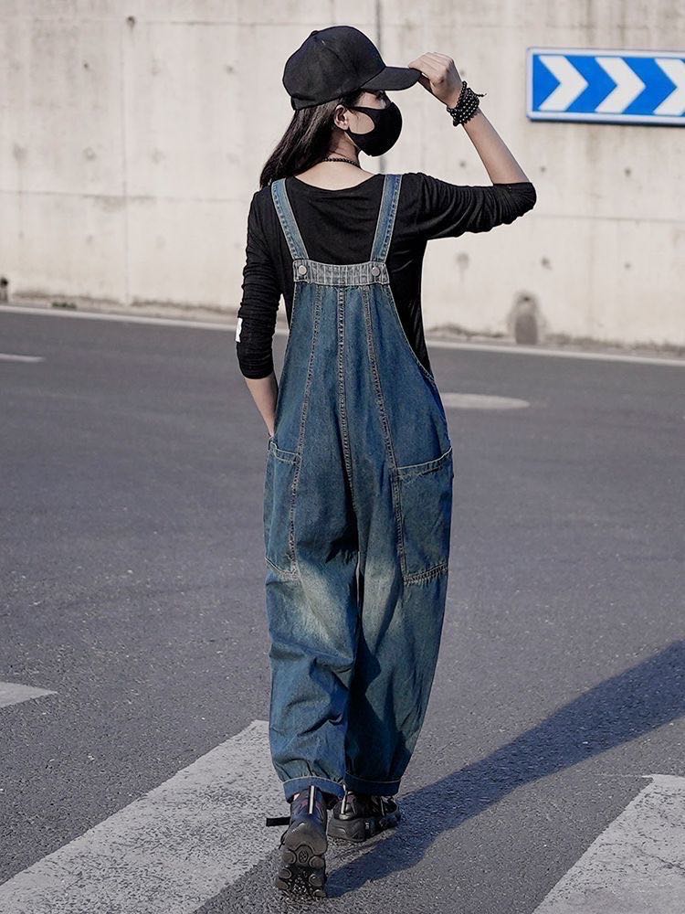 楽天市場】オーバーオール レディース デニムサロペット