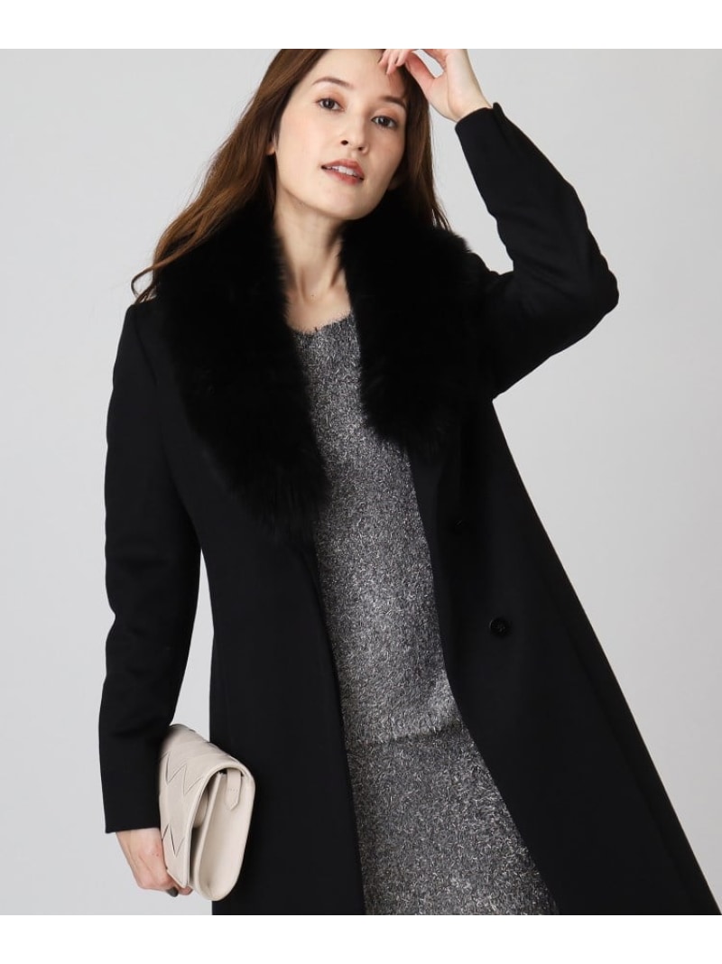 楽天市場】【SALE／20%OFF】【日本製/フォックスファー/カシミヤ混