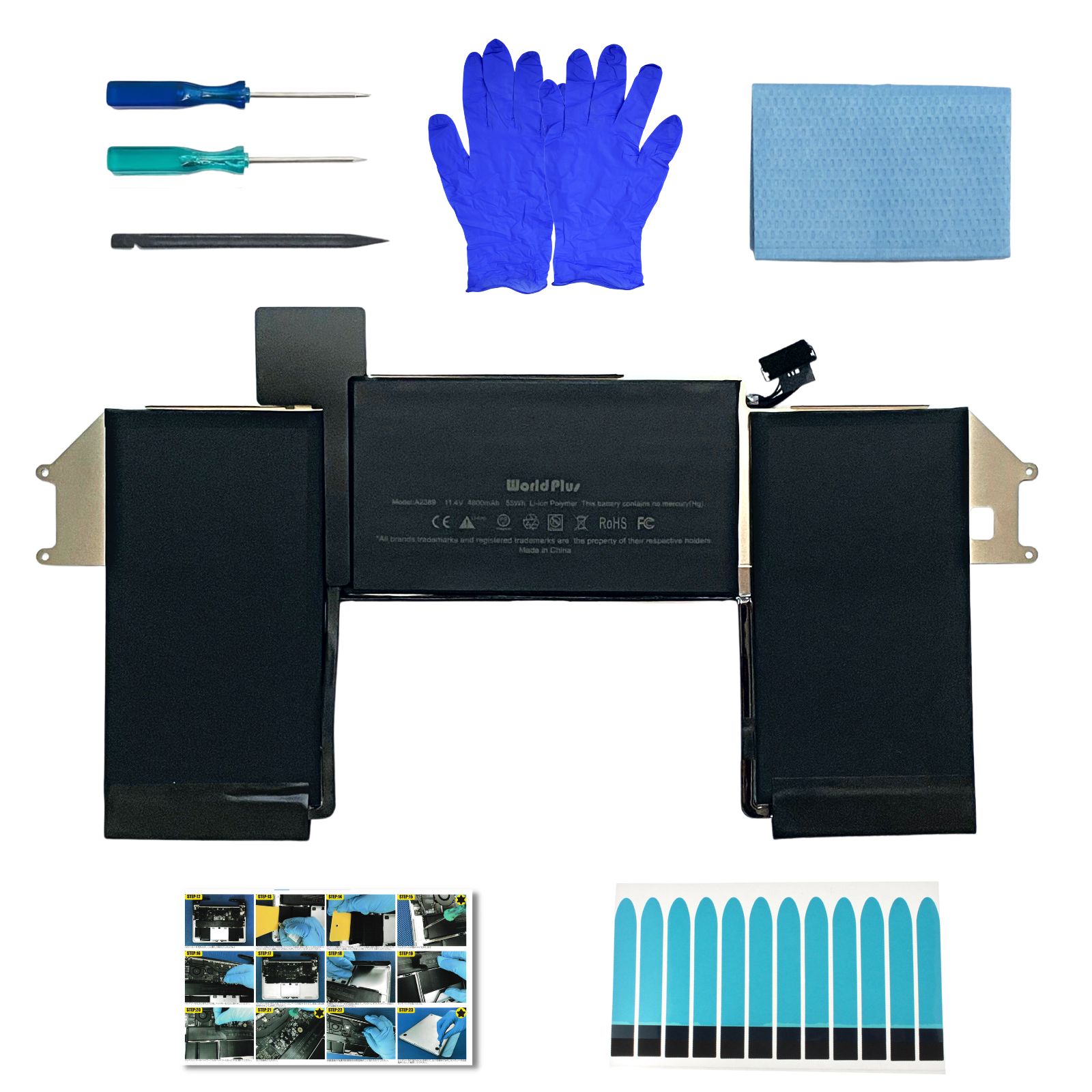 楽天市場】WorldPlus A2389 互換バッテリー MacBook Air M1 2020 A2337