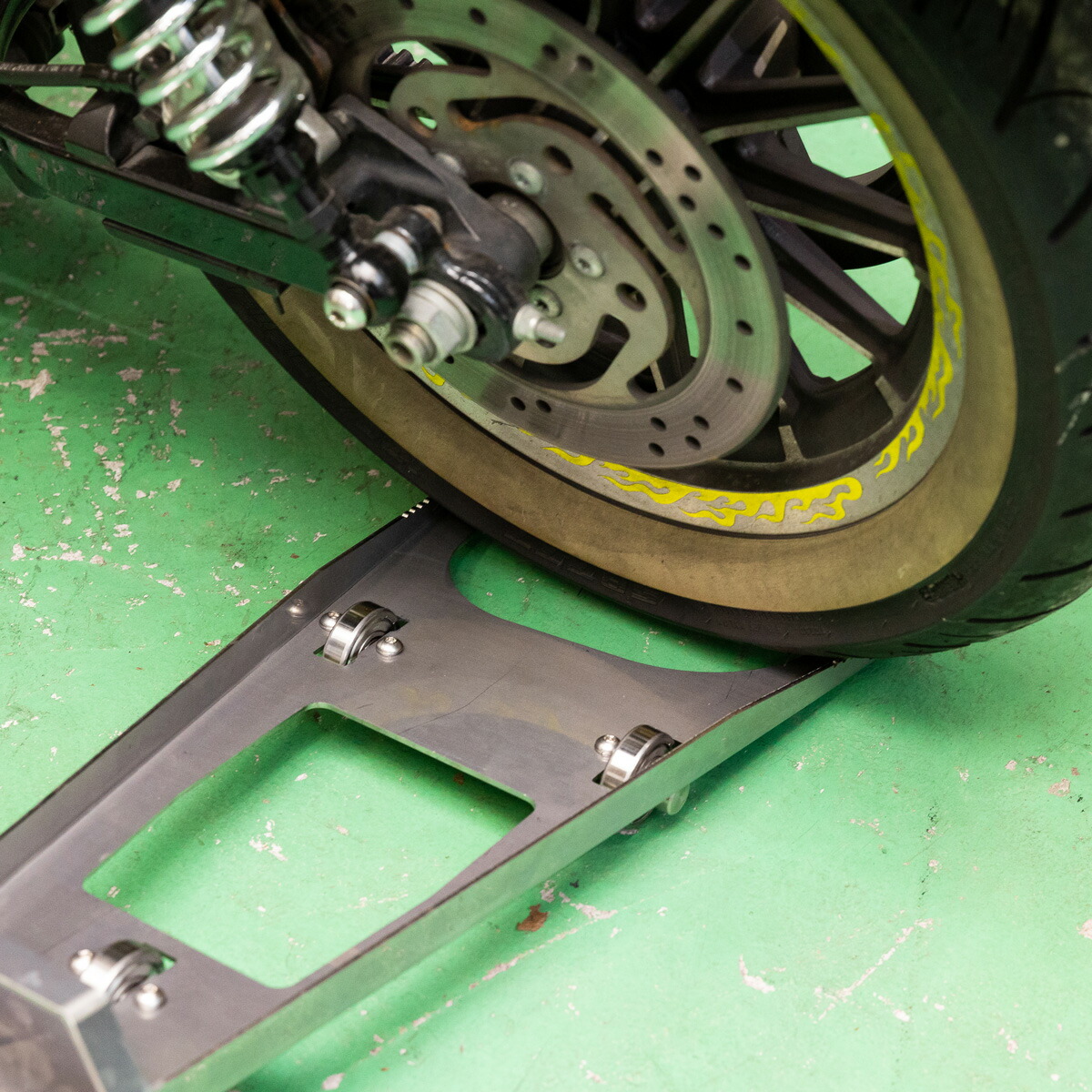 楽天市場】1年保証付 送料無料 バイクムーバー & スタンドムーバー