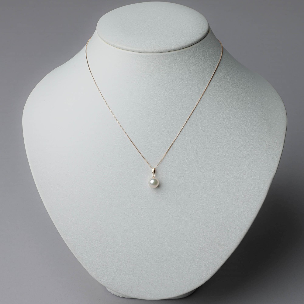 楽天市場】【WEB限定】あこや真珠 ペンダントトップ 7.5-8.0mm K18YG