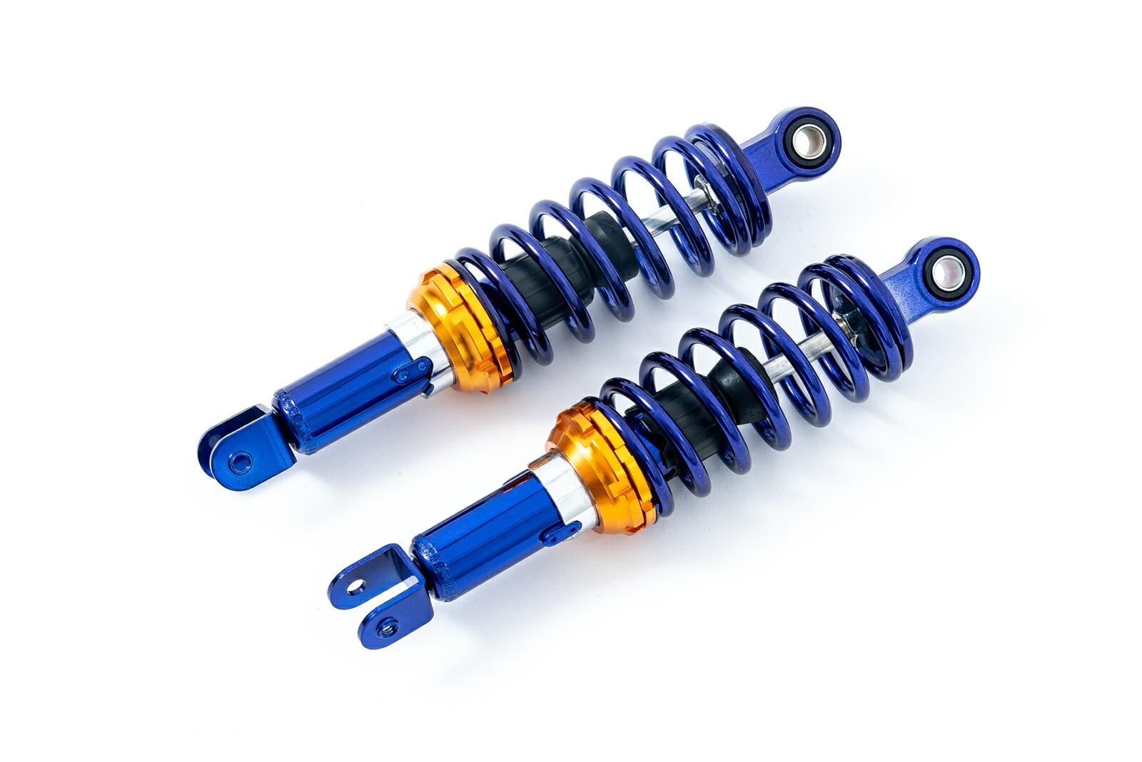 楽天市場】280mm リアサスペンション 汎用品 青 コの字 マジェスティ