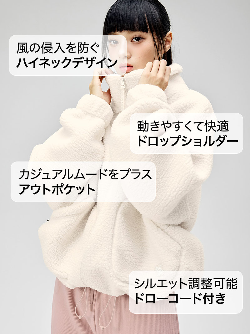 楽天市場】【OUTLET】ゼクシィミックス xexymix フリース ハイネック