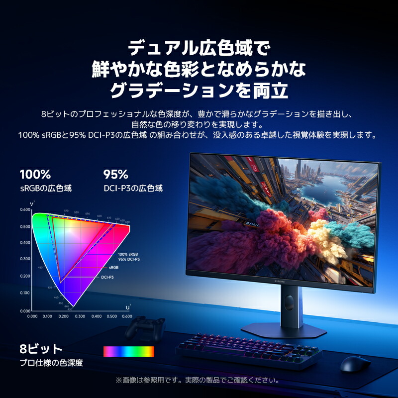 楽天市場】Xiaomi ゲーミングモニター G24i 2026 モニター 黒 23.8