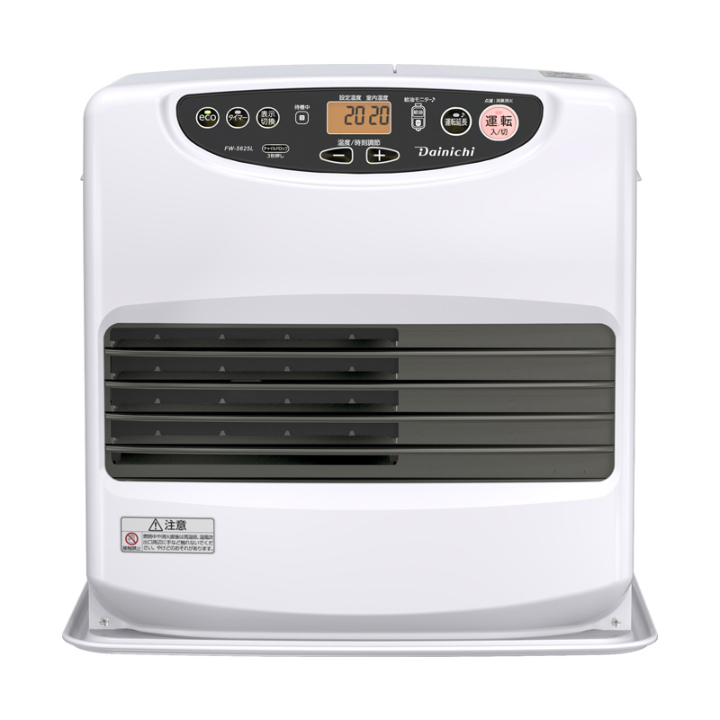 楽天市場】ダイニチ Dainichi 石油ファンヒーター FW-5625L-W ムーン