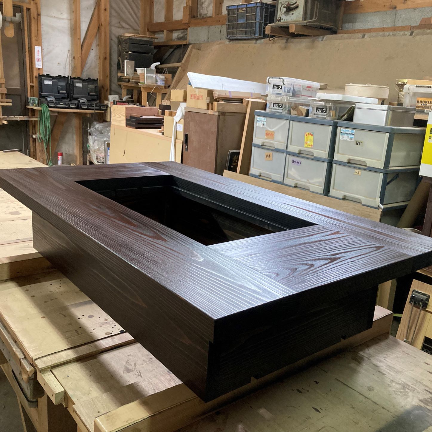 楽天市場】【灰 五徳 酒燗器 徳利セット】大型囲炉裏テーブル座卓