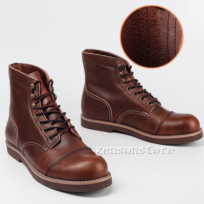 楽天市場】ヴィンテージ 編み上げ ショートブーツ メンズブーツ ワーク