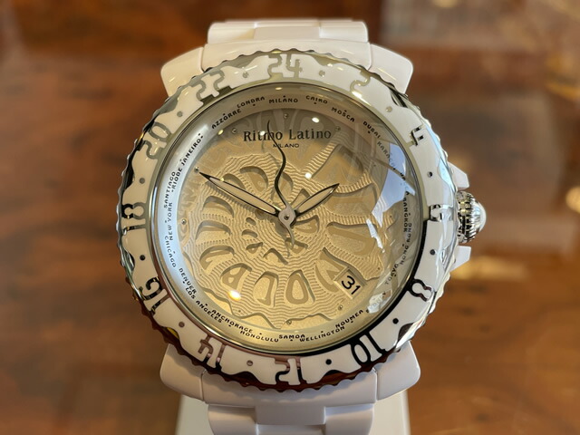 楽天市場】リトモラティーノ 腕時計 SNOW WHITE スノーホワイト 46mm