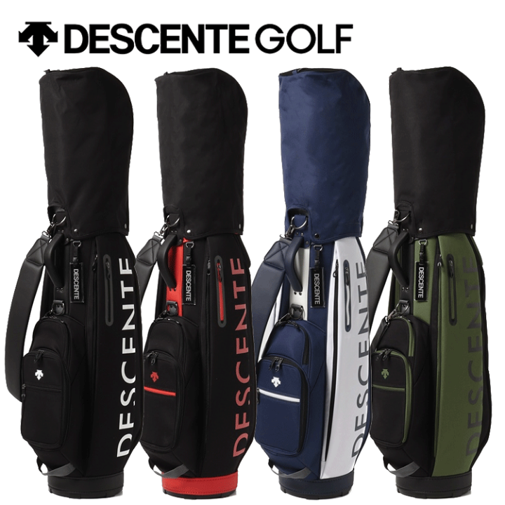 楽天市場】デサントゴルフ 軽量 キャディバッグ カートタイプ カート