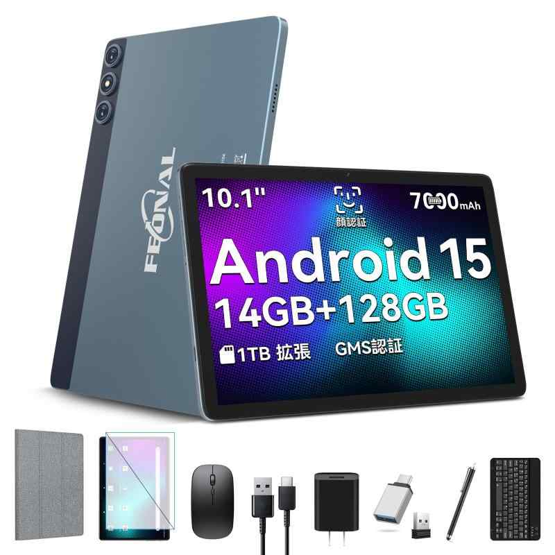 楽天市場】【豪華 セット版】FEONAL Android 15 タブレット 10インチ