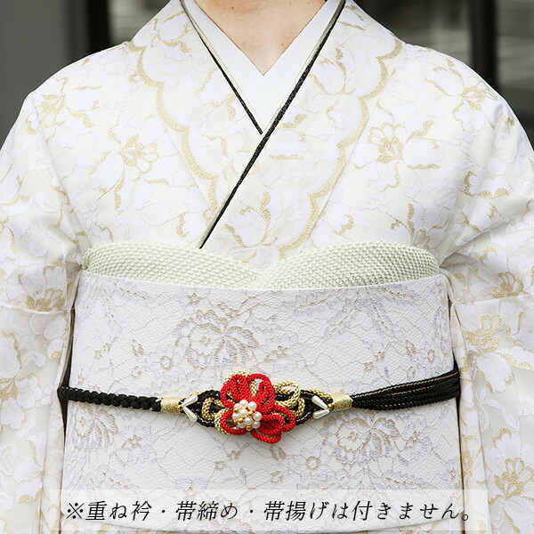 楽天市場】【新品】総レース振袖 帯 長襦袢 3点セット 京都きもの友禅