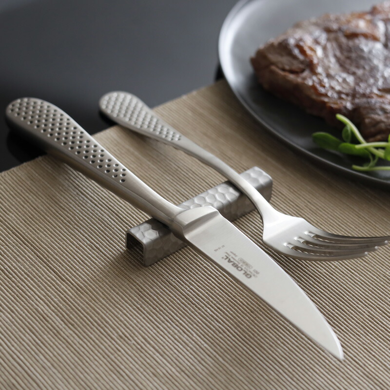 楽天市場】特典付き！ GLOBAL 【 ステーキナイフ&フォークセット GTJ