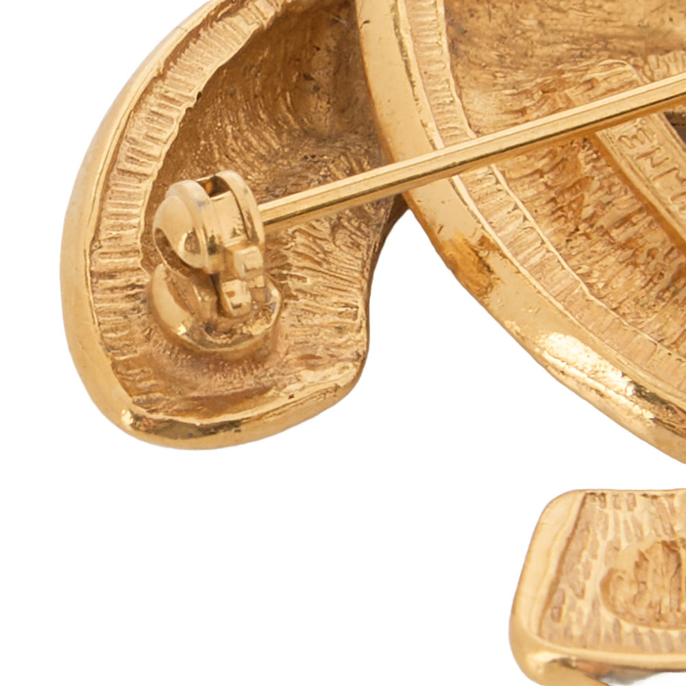 楽天市場】CHANEL シャネル ココマーク マトラッセ ブローチ GP