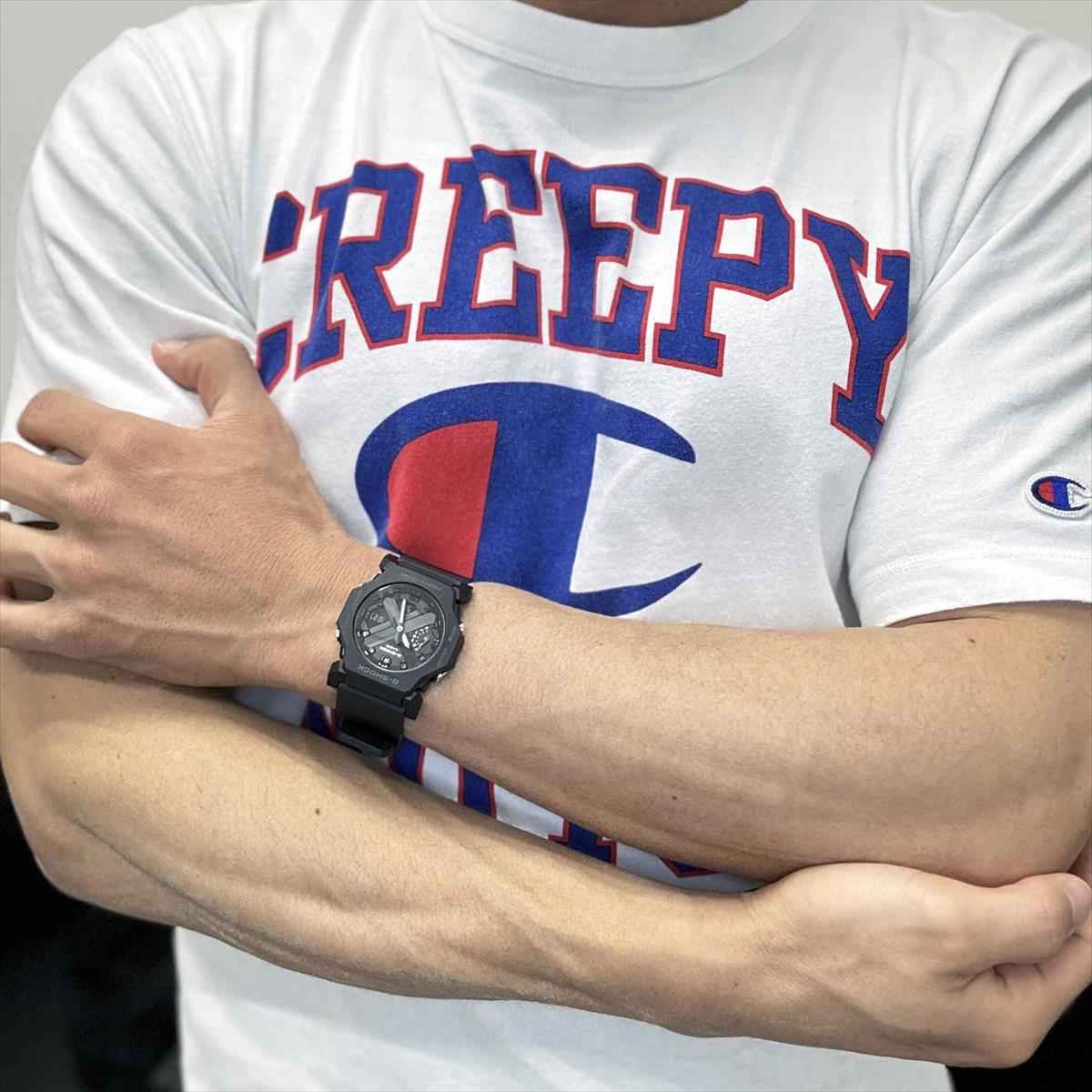 楽天市場】カシオ Gショック GA-2300-1AJF ミニマルデザイン 高輝度LED