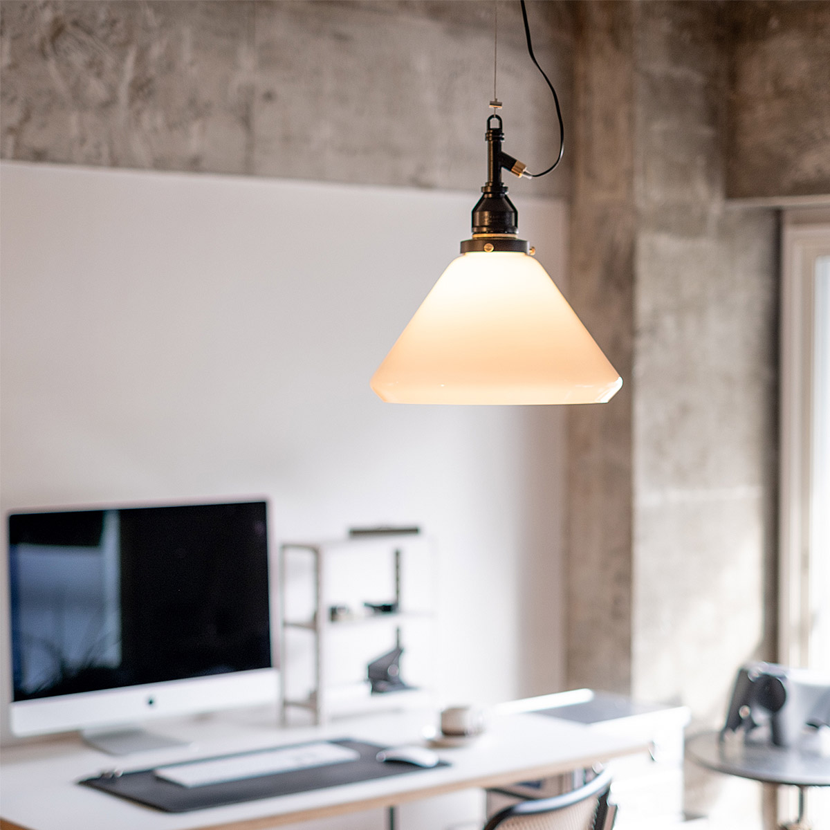 楽天市場】AMP GLASS LAMP LARGE WIRE アンパサンド ガラスランプ