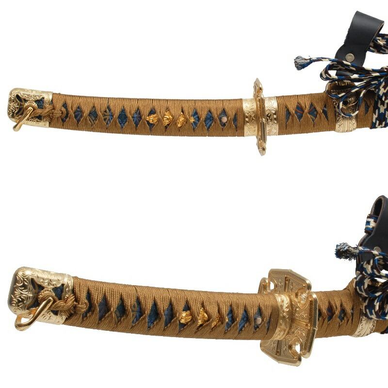 楽天市場】模造刀 太刀 陣太刀 梨地塗り鞘 極上研磨刀身 大刀刀袋付