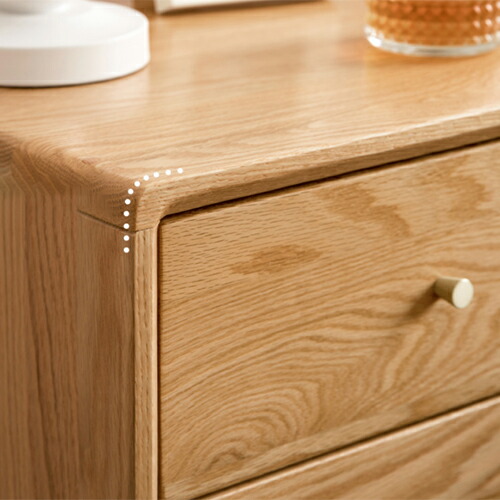 楽天市場】【YESWOOD公式】ベッドサイドテーブル 無垢材 オーク材 幅