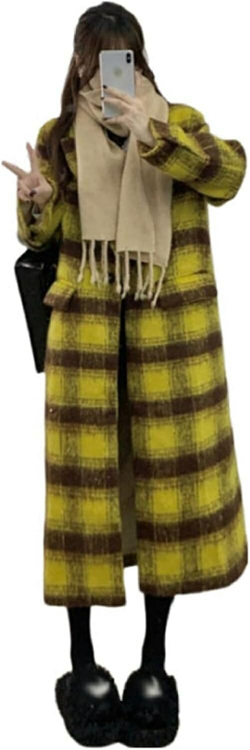 楽天市場】イエロー チェスターコート ステンカラーコート レディース