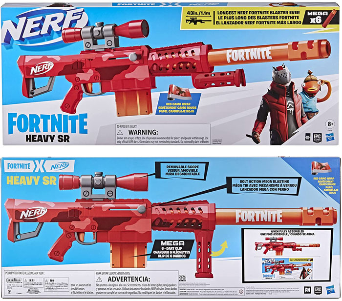 楽天市場】ナーフ フォートナイト FORTNITE HEAVY SR ヘビースナイパー