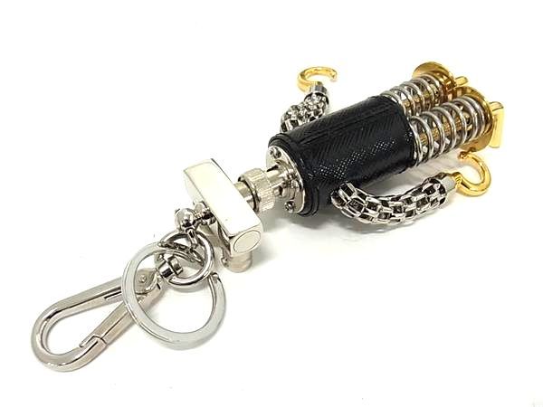 楽天市場】□極美品□ PRADA プラダ ロボットブリキ サフィアーノ