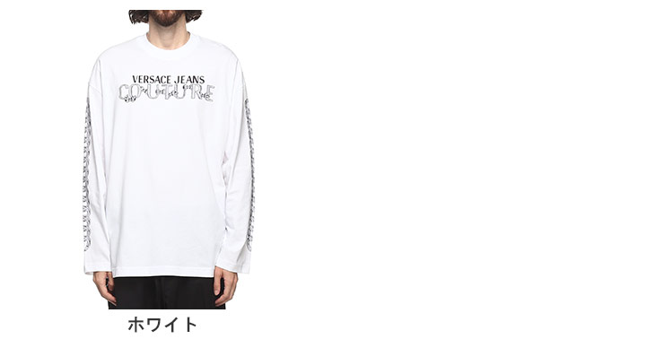楽天市場】ヴェルサーチェ Tシャツ 長袖 VERSACE JEANS COUTURE