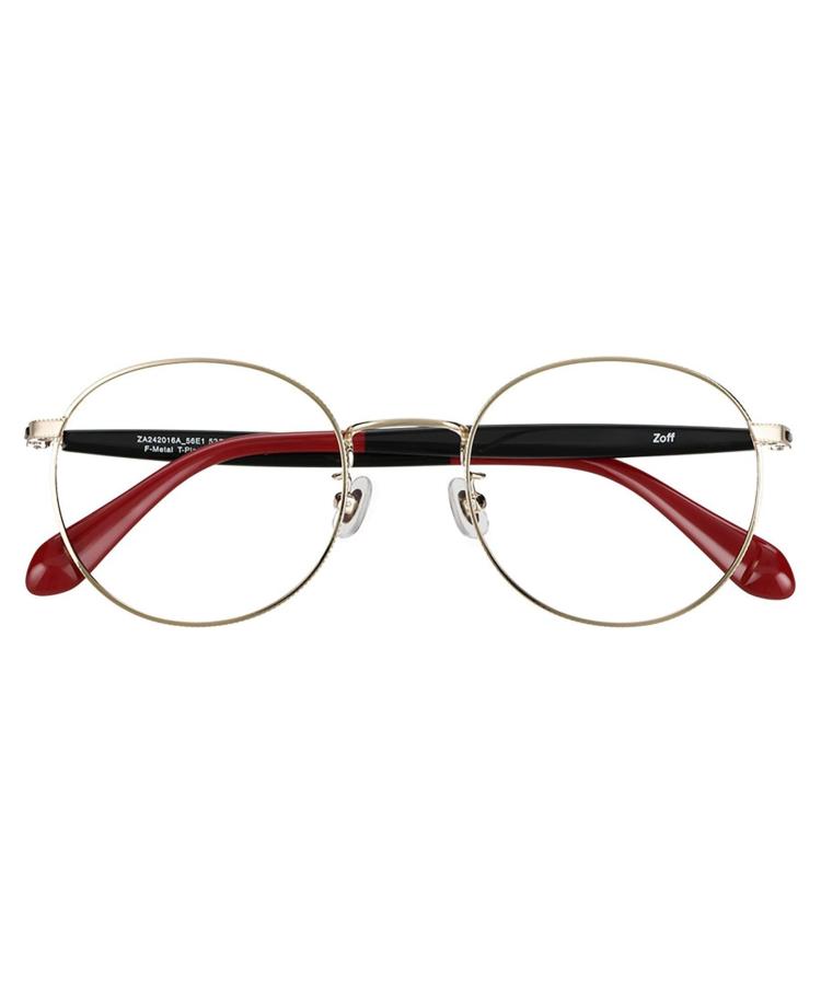 楽天市場】|ボストン型 メガネ(ゴールド) 丸メガネ 鼻パッド ズレ防止