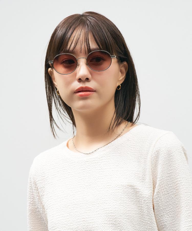 楽天市場】|Zoff STUDIO SEVEN オーバル型 サングラス (ゴールド