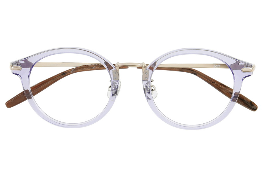 楽天市場】|ボストン型 めがね（パープル） Zoff CLASSIC（ゾフ