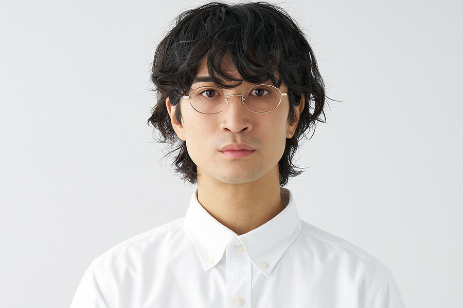 楽天市場】|オーバル型 めがね（ピンク） BASIC METAL 度付きメガネ 度