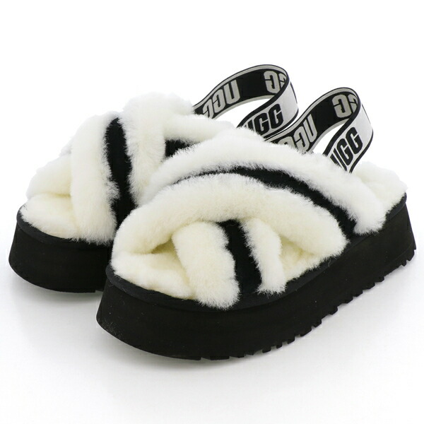 楽天市場】UGG/アグ/W DISCO CROSS SLIDE/ディスコ スライド）／UGG