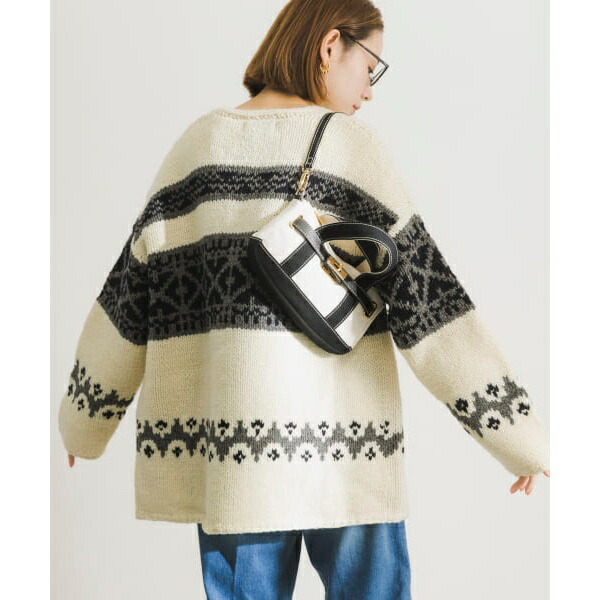 楽天市場】ハンドニットカウチンカーディガン／アーバンリサーチ